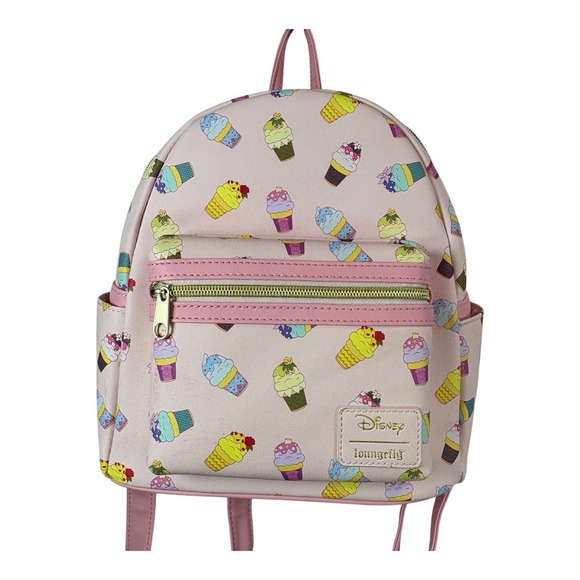 Loungefly Handbags - Loungefly Disney Princess Ice Cream Mini Backpack Purse Tiana Snow White Ariel